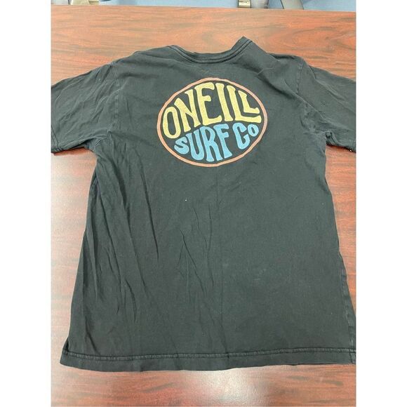 O’Neill Surf Shop Modern Fit Black Short Sleeve Tee Size Medium - Picture 3 of 6